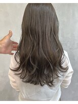 キチ(kichi.)&nbsp;[kichi.] セミロング×ミントグレージュ