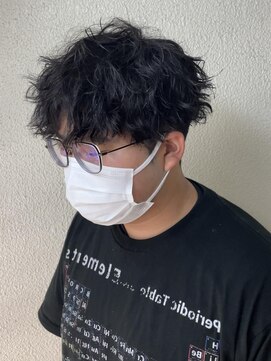 ジェイ エヌ バイ ネオリーブ(J/N by neolive) ツイストスパイラルメンズショートツーブロックパーマ