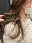 インナーカラー★アッシュベージュ