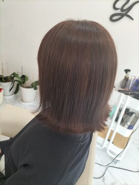 ヘアプロデュース ワイ(hairproduce y) 外ハネのボブスタイル