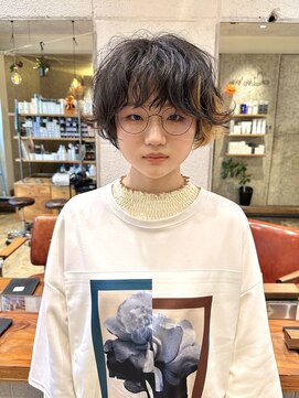 リンネ(Lin'ne) ニュアンスショートパーマ