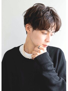 アムネシア 三軒茶屋(AMNESIA) センターパート/メンズパーマ/マッシュ