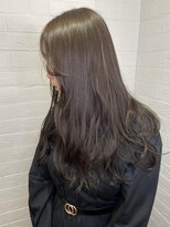 ヘアースペースブルーム プリュス 石橋店(HAIR SPACE BLOOM plus) 石橋阪大前/オリーブグレージュ/透明感カラー/