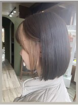 ヘアスペース ロン バイ シュシュ(HAIR SPACE Le rond by chou chou) 【Le rond】Face flaming × bob