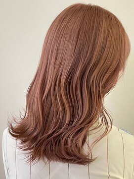 ヘアー ミッション 心斎橋店(hair Mission) ＊オレンジブラウン/くびれレイヤー