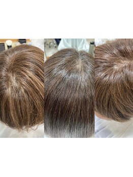 [白髪ぼかし★カット+フルハイライト\15750]話題の白髪ぼかしやハイライトで立体感のあるお洒落カラーに♪