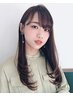 カット+*質感再整*トステアストレート+4stepトリートメント￥31200→￥26200
