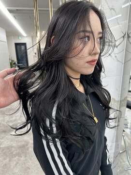 エトワール(ETOILE) レイヤーカット×暗髪カラー 三ノ宮/元町