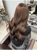 黒髪ボブルフネビージュ小顔ワンレン