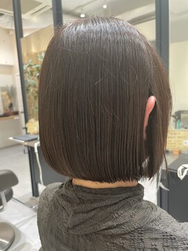 クラップス 弘明寺店(CLAPS) ミニボブ×グレージュカラー