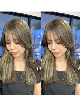ヘアーサロン ディ アイ ジー ソル(Hair Salon D.I.G sol)の写真/第一印象を左右する顔まわりのカットで小顔に♪トレンドの韓国スタイルやくびれレイヤーもお任せください！