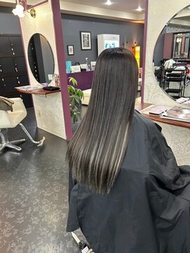 アイズ 渋沢(AIZU) インナーカラー　艶トリートメント