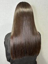 スカイ(SKY)&nbsp;髪質改善縮毛矯正韓国風レイヤーカットダブルカラーベージュ