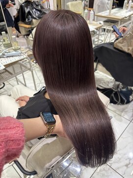 ゼスト フィーノ(ZEST fino) [あやか]ラベンダーグレージュ/髪質改善カラー