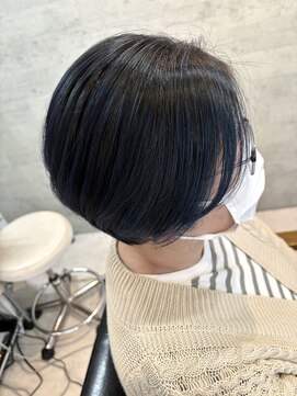 シャルムヘアー(charme hair) ブルーバレイヤージュ