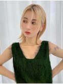 似合わせカット/メルティカラー/レイヤーボブ/切りっぱなし/小顔