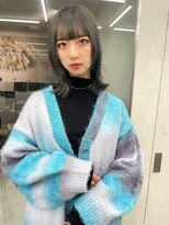 ロンド マーレ 天神大名店(Lond mare) 小顔に見せるヘア/ワンレン/ボブウルフ/ネビージュ/黒髪カタログ