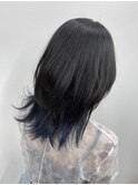 ウルフインナーカラー