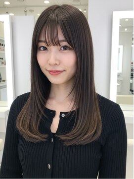 エル 新小岩(elu) 美髪/ワイドバング/レイヤーカット/くすみベージュ/新小岩駅