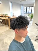 ツイスト/スパイラル/メンズ/ショート