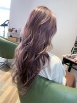 ヘアースパリゾート リアン 燕三条店(Lien)&nbsp;ブリーチ×2_ピンクモーブ_