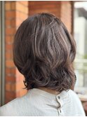 クセを活かしたヘアスタイル