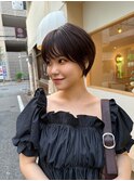 大人可愛い30代40代50代ショート/ショートカット/福岡天神