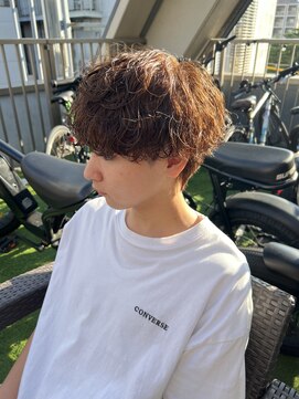 スキル(SKILL) 【SKILL】メンズ/ブリーチ/眉毛/パーマ/波巻きパーマ