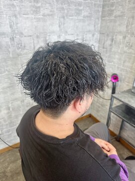 ダブ(DAB) 【メンズパーマ】ツイストスパイラルパーマ 栃木 宇都宮 鹿沼
