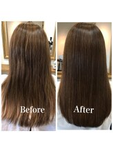 【髪質改善エクラスタカラー 】★before&after★