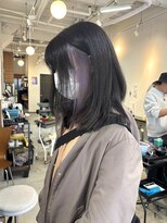 ラック 津田沼(LUCK)&nbsp;ラベンダー/ケアブリーチダブルカラーインナーカラー