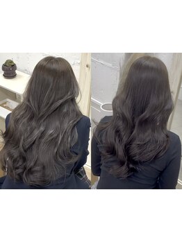 【[ザクザクレイヤーカット][ハッシュカット][韓国風]が得意!】巻いた時、「ふわっ」と立体感が出るStyleへ