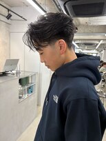 オルカ(ORCA)&nbsp;刈り上げセンターパート/リバースセンターパート/fade/barber