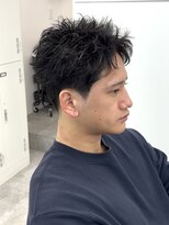 ウィル バイ ブラウン(Vir by Brown)&nbsp;MEN’S HAIR/サーフカール/刈り上げセンターパート/藤沢