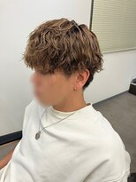 Men's hair salon CLEL【クレル】メンズカット/メンズパーマ/眉毛【3/6開店(予定)】 に人気】ゆるめニュアンスパーマ