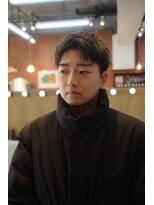 エディ(Edy)&nbsp;メンズスパイキーショートケアブリーチダブルカラーローライト