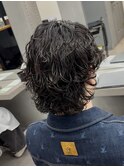 サーフカールニュアンスサーフカールウルフロン毛