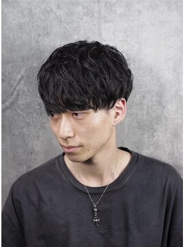 ヒロギンザバーバーショップ 神楽坂店(HIRO GINZA BARBER SHOP) 無造作マッシュ