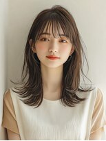 コトンアトリエ 人形町(COTON atelier)&nbsp;ミルクティーブロンド/ダークブルー/デジタルパーマ/人形町