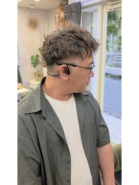 リール(THE RIRE.) ＊THERIRE. メンズベリーショート×フェードスタイル＊