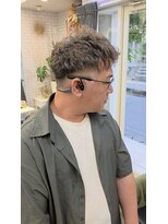 リール(THE RIRE.) *THERIRE. メンズベリーショート×フェードスタイル*