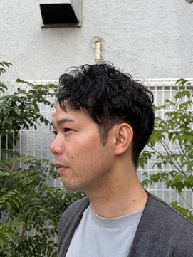 ザ ブライト バーバー(The BRIGHT BARBER) ニュアンスパーマ/七三/20代/30代/40代/宮城/仙台/五橋/荒町