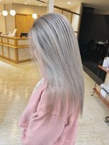 チェレ ブラン 堺東店(Chere brun) シャドールーツバレイヤージュ×グラデーションカラーグレーヘア