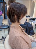 □ショートボブ/顔周り/韓国/ブリーチなし/30代40代50代/錦糸町