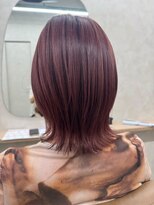 ユッカ エルア 武庫之荘南口(YUCCA elua) 【 YUCCA 】大人可愛い20代30代40代外ハネ/カシスカラー