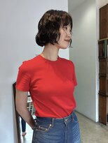 ヘアーアイストゥーレ(HAIR ICI TRE)&nbsp;ボブパーマぷつっとボブボブレイヤーニュアンスパーマミニボブ