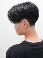 モリゲン フェローシップ レグ(MORIGEN fellowship REGU)&nbsp;メンズカットセンターパートツーブロックマッシュ0902