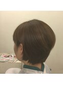 。。。。。ハル。。。爽やか。。。ボブのカタチ。。。