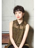 &ヘアー/丸みのあるショート