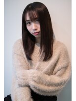 ロジ(Roji) 【ROJI　松永悠里】韓国風ストレートスタイル×モテ髪